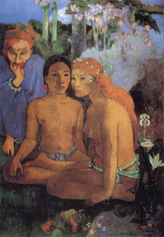 Paul Gauguin Contes barbares china oil painting image